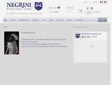 Tablet Screenshot of negrini.com